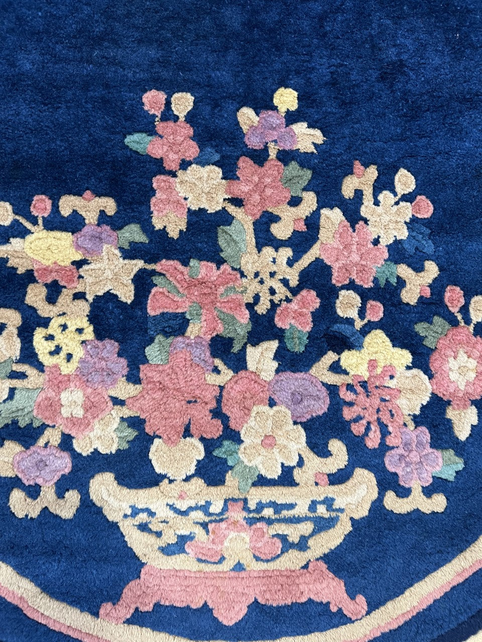 Beautiful Old Antique handmade Chinese Nicols rug - Hakiemie Rug Gallery