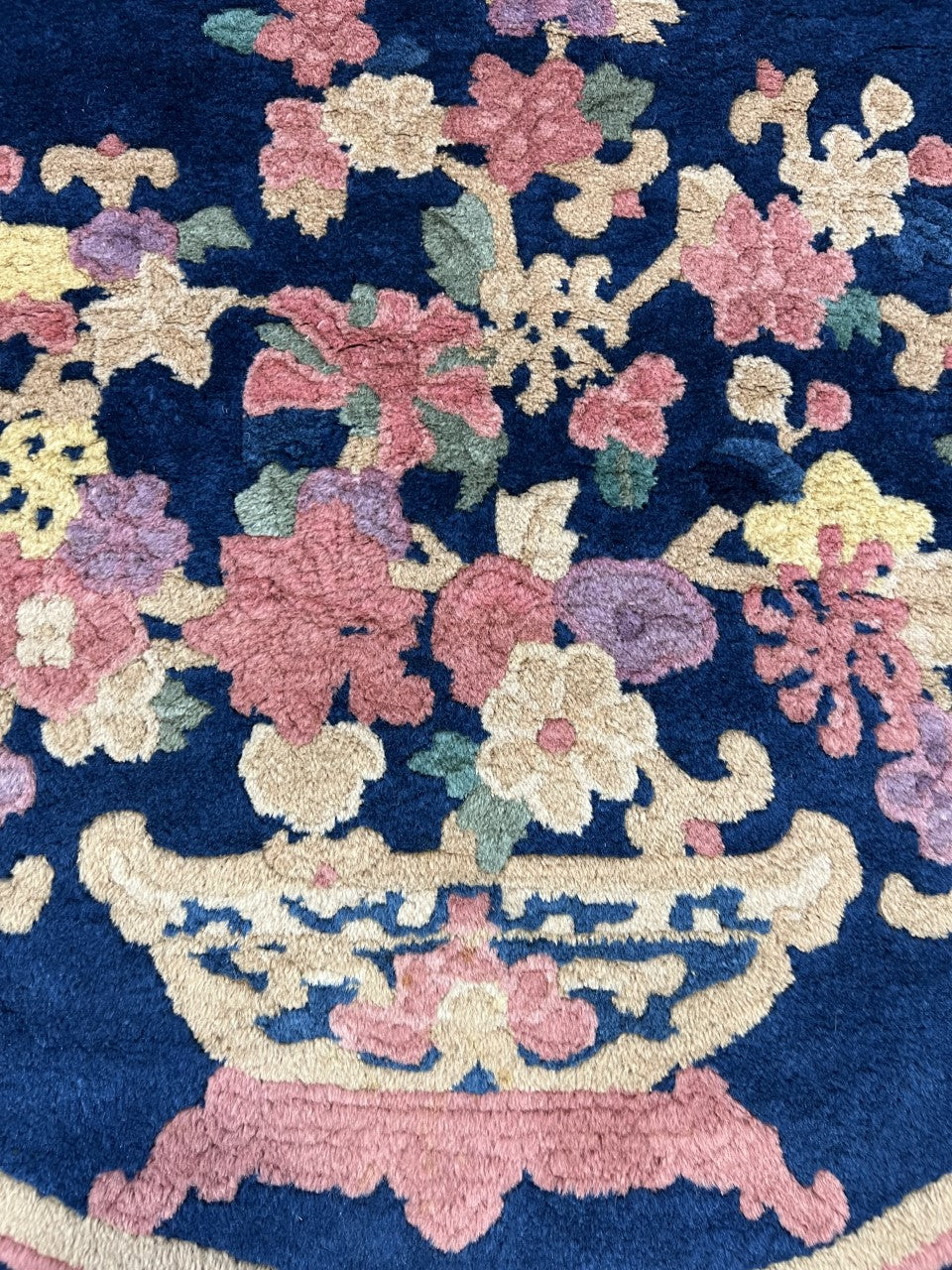 Beautiful Old Antique handmade Chinese Nicols rug - Hakiemie Rug Gallery