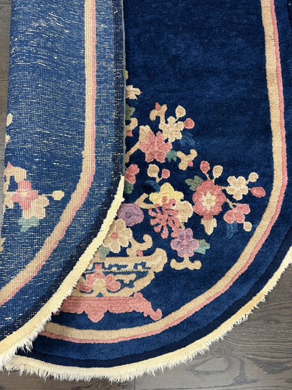 Beautiful Old Antique handmade Chinese Nicols rug - Hakiemie Rug Gallery