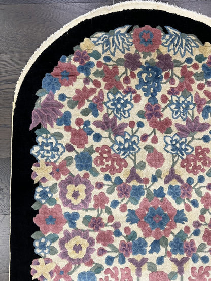 Wonderful Old Antique handmade Chinese Nicols rug - Hakiemie Rug Gallery