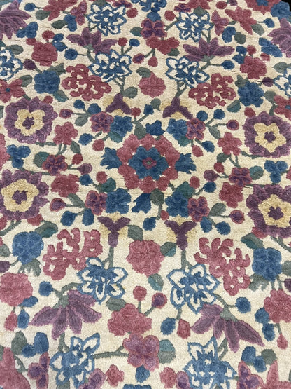 Wonderful Old Antique handmade Chinese Nicols rug - Hakiemie Rug Gallery