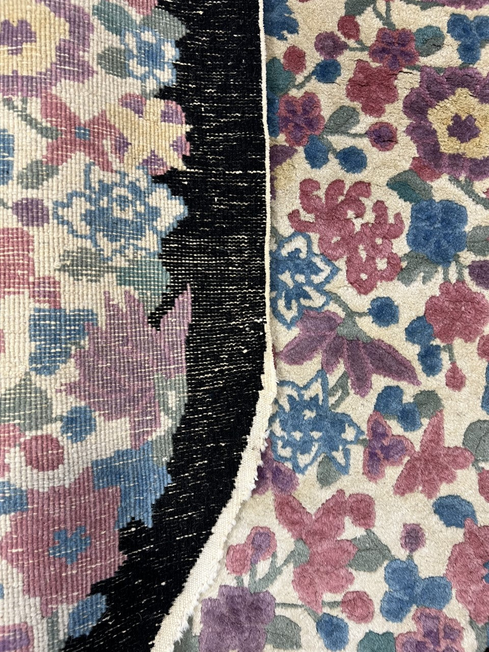 Wonderful Old Antique handmade Chinese Nicols rug - Hakiemie Rug Gallery