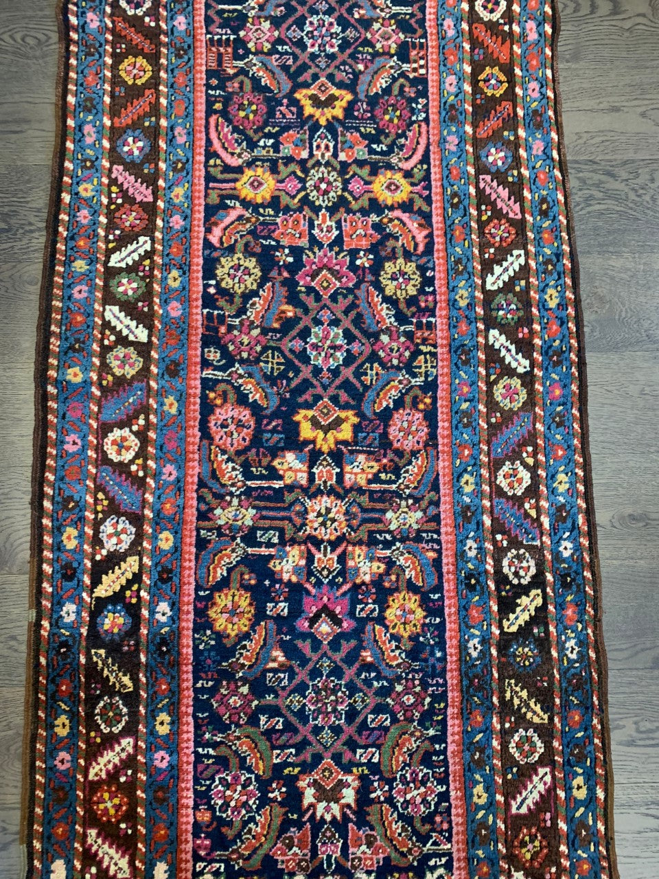 Amazing antique Handmade Caucasian Karabagh Runner - Hakiemie Rug Gallery