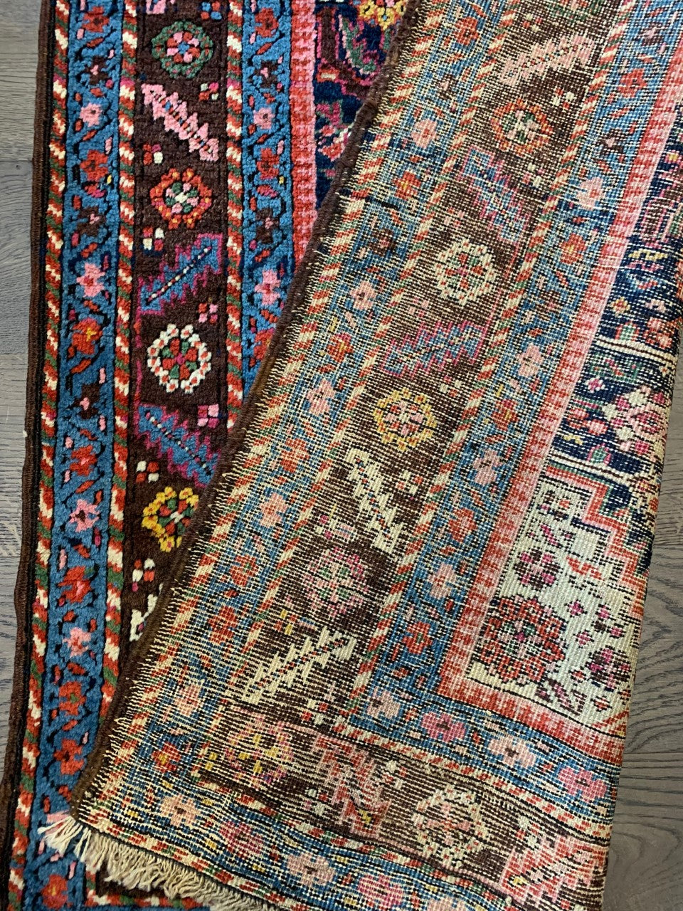 Amazing antique Handmade Caucasian Karabagh Runner - Hakiemie Rug Gallery